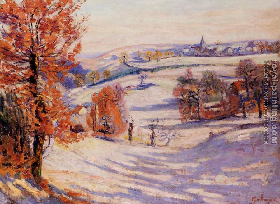 Armand Guillaumin : Snow at Crozant